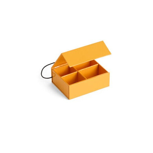 Colour Storage Travel smykkeæske, Egg yolk - XS